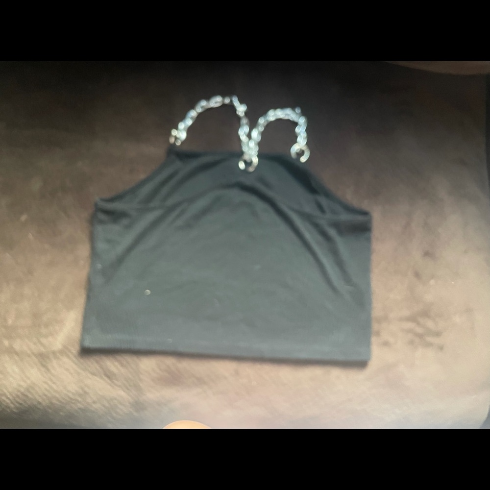 Oxl size Stein crop top black